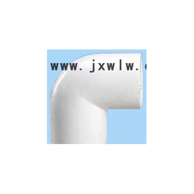 定做加厚等徑90度彎頭排水排風(fēng)全塑pvcu90°管道