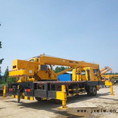 陜汽16噸汽車吊 玉柴發(fā)動(dòng)機(jī) 8.5*5米臂長(zhǎng) 油電兩用 濟(jì)寧吊車 工程專用