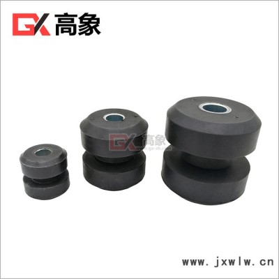 高象 GXKH通用型減震器駕駛室減震器鏟車發(fā)動機減震器清洗設(shè)備水管 嵌入式橡膠減震器