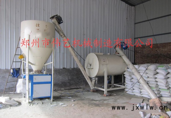 現(xiàn)貨 瓷磚膠機 膩子粉生產(chǎn)設(shè)備 干粉砂漿混合設(shè)備直銷
