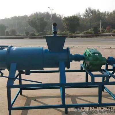 富興小型家用糞便處理脫水機 固液分離設備擠水機 螺旋擠壓糞便處理機圖片