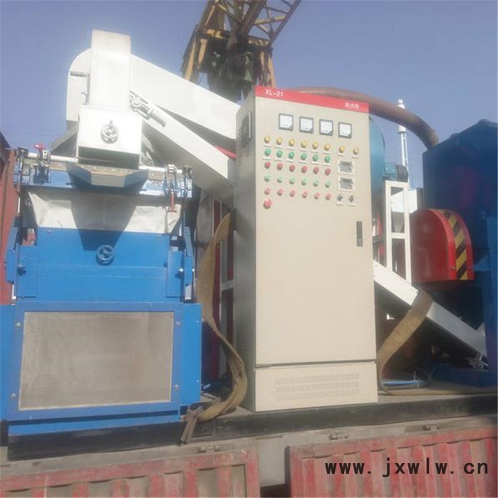 廢舊電線銅鋁塑分離設(shè)備 凱迪600型全自動銅米機 小型干式雜線銅米機