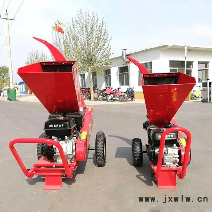 干濕果園碎枝機 環(huán)保型木材粉碎設(shè)備 啟航碎枝機