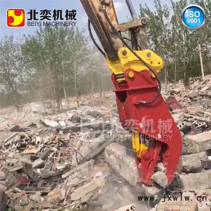拆遷北奕機(jī)械挖掘機(jī)勾機(jī)鋼筋混凝土快速破碎液壓粉碎鉗、 液壓鉗 液壓粉碎設(shè)備