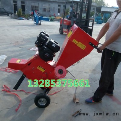 果園樹枝藤條碎枝機 高品質(zhì)樹枝粉碎設(shè)備 移動式粉碎機