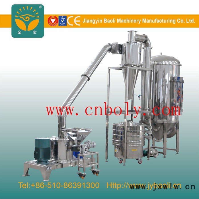 金寶JB-20/30/60/80/100 復(fù)配食品粉碎機(jī) 不銹鋼復(fù)配食品超細(xì)粉碎機(jī) 復(fù)配食品超微粉碎機(jī) 復(fù)配食品粉碎設(shè)備