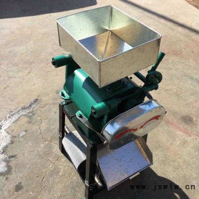 糧食粉碎設(shè)備 冠發(fā)小型豆子擠扁機(jī) 家用油坊 壓胚機(jī)