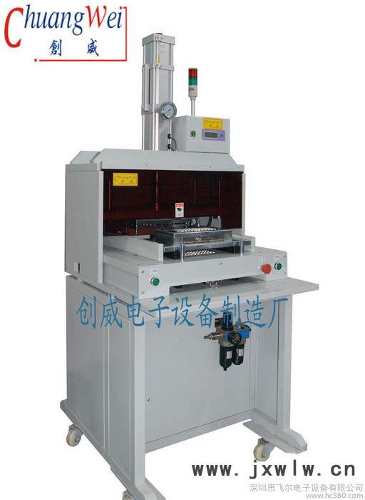創(chuàng)威郵票口沖壓分離設(shè)備，F(xiàn)PC，pcb連接點沖切，沖裁分板機(jī)