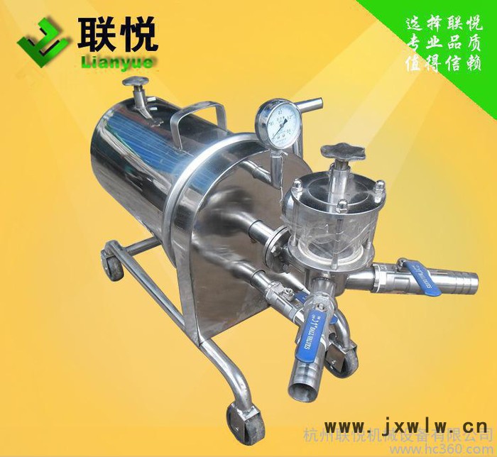 **】全不銹鋼220型硅藻土過濾機(jī)，酒過濾器，助濾式過濾設(shè)備
