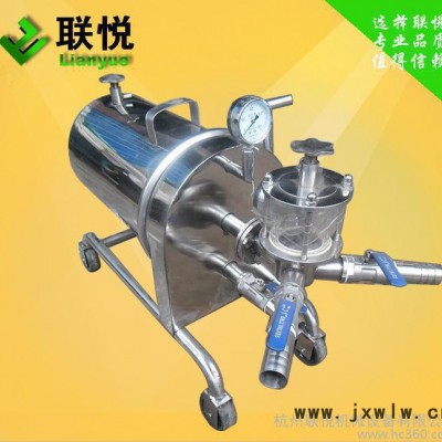 **】全不銹鋼220型硅藻土過濾機(jī)，酒過濾器，助濾式過濾設(shè)備