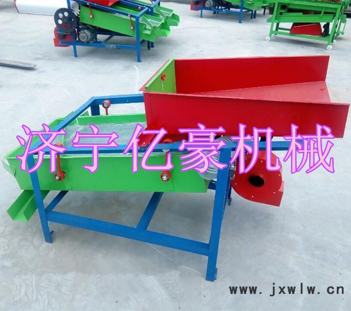 分離設備廠家供應 億豪牌**滾筒振動篩 供應家用糧食加工機械清糧機 **飼料