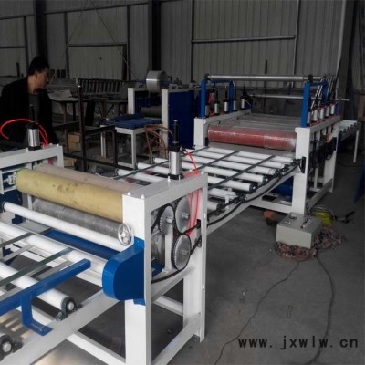 自動(dòng)涂膠貼紙機(jī)設(shè)備 密度板貼紙機(jī) 冷熱輥壓自動(dòng)化程度高