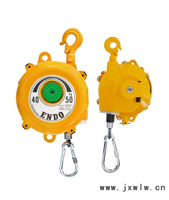 廠家批發(fā)自鎖式彈簧拉力平衡器 60-70kg懸掛式彈簧平衡器 拉力器