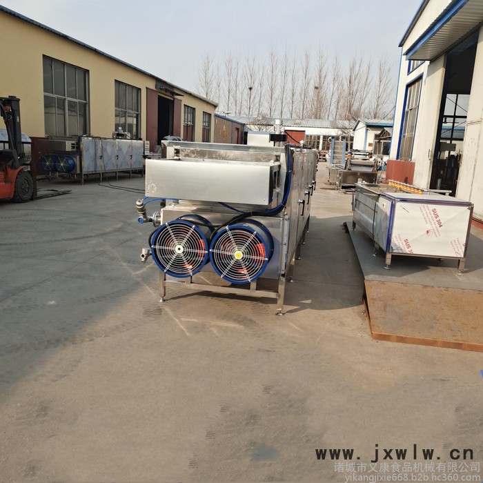 義康牌HG-4/3型 水果干烘干機  香菇烘干機  木耳烘干流水線  網帶式干燥設備