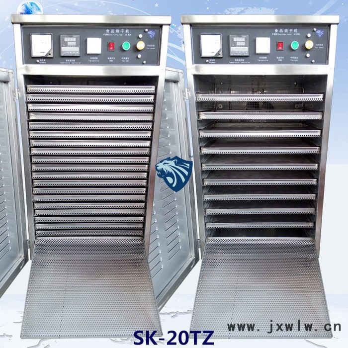 廣虎SK-20TZ竹筍玫瑰花 香菇蘑菇食用菌蔬菜脫水機(jī) 海鮮牛肉水果食品烘干機(jī) 箱式干燥設(shè)備