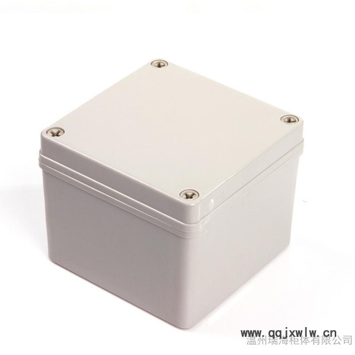 125×125×75mm塑料ABS高強(qiáng)度阻燃安裝盒/防水接線盒/塑料儀表盒