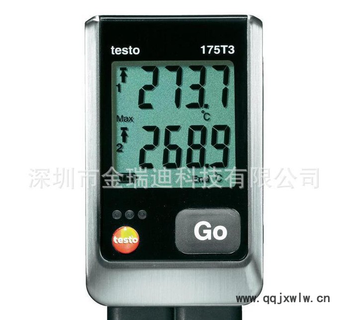 德圖Testo 175-T3外置雙通道溫度記錄儀 175T3 電子溫度記錄儀
