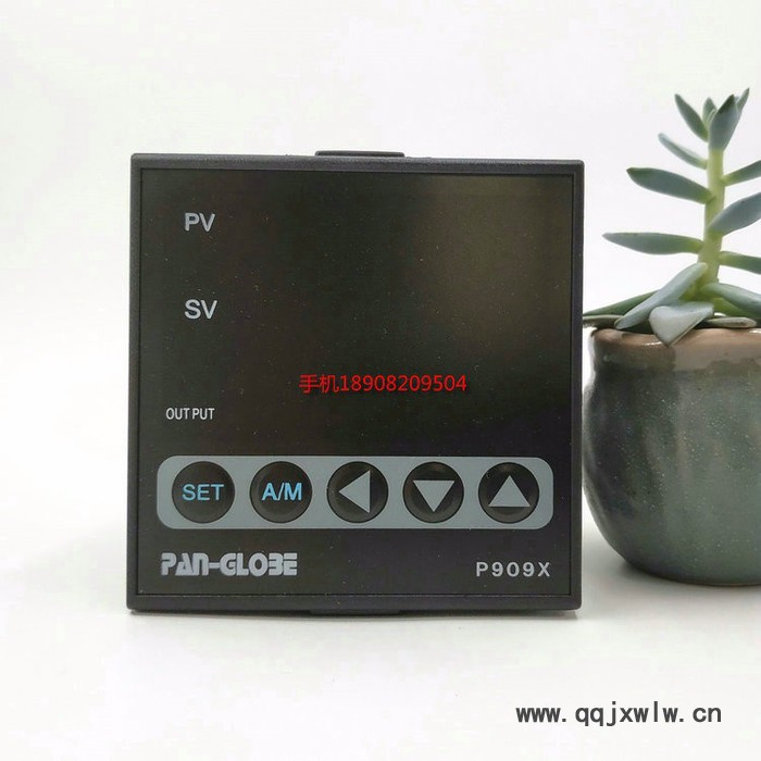溫度控制儀泛達PAN-GLO3E智能顯示儀表P909X-701-010-001溫濕度顯示儀表南寧現貨