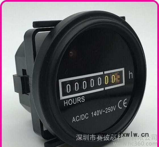 工業(yè)機器設(shè)備工作運行時間累加計時器 機械式累記時間儀表HM-