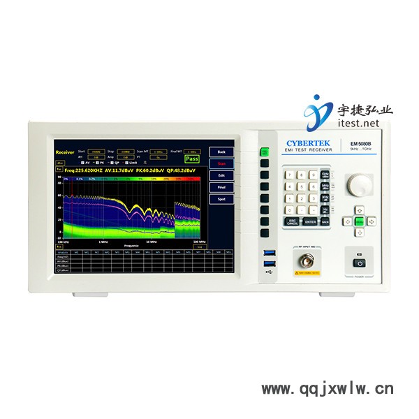 深圳知用EM5080B EMI測(cè)試 頻譜分析儀時(shí)域接收機(jī)