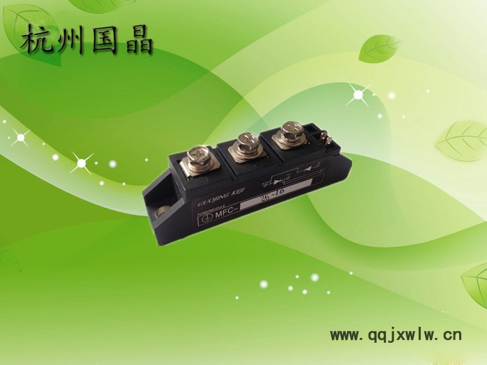 供應(yīng)杭州國晶MFC26A可控硅整流管混合模塊適用于電機(jī)軟起動(dòng)、交直流電機(jī)控制、各種整流電源、工業(yè)加熱控制