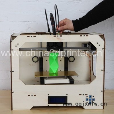 供應(yīng)創(chuàng)立德Createbot高精度3D打印機(jī) 雙噴頭膠合板