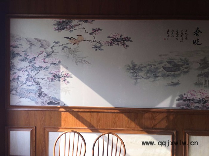 山東科納  3D打印背景  實心無縫竹木纖維集成墻面板 護墻板