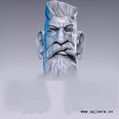 東莞3D打印定制 工藝禮品老人頭像手板模型SLS設(shè)計(jì)打樣 順豐包郵