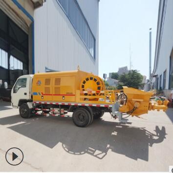 雙噴頭 混凝土濕噴臺(tái)車多種型號(hào)隧道涵洞建設(shè)工程混凝土濕噴臺(tái)車