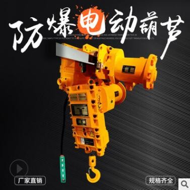 四級粉塵防爆電動葫蘆1t氣體防爆380v環(huán)鏈電動葫蘆2t防爆葫蘆直營