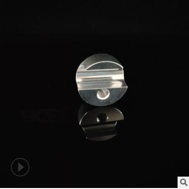 寧波工廠供應(yīng)6061鋁合金玻璃夾配件鋁制品固定螺帽可來圖來樣定制