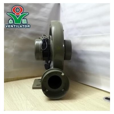 永強牌中壓工業(yè)鼓風(fēng)機小型750W木工集塵抽風(fēng)機鋁外殼純銅電機管道