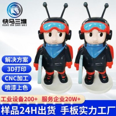 3d打印塑膠模型定制打樣批量復(fù)模 加工多種動(dòng)漫手辦手板模型噴漆
