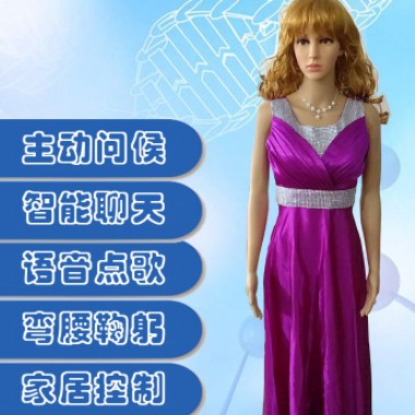 酒店餐廳智能迎賓保姆機(jī)器人美女服務(wù)員送餐傳菜送菜端菜對(duì)話商用