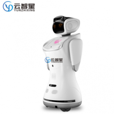 云智星三寶智能商用服務(wù)機(jī)器人 酒店商場餐廳語音對話迎賓機(jī)器人