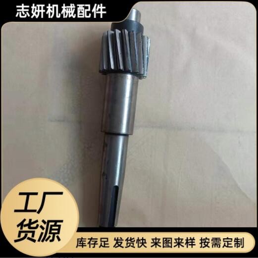 廠家加工斜齒輪軸直齒輪傳動(dòng)齒輪軸加工非標(biāo)定制硬齒面齒輪