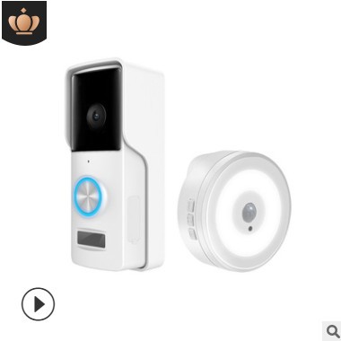盈潤佳tuya智能家用wifi電子對講門鈴無線防水數(shù)碼涂鴉可視門鈴